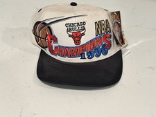 Chicago Bulls 1996 Championship Vintage Locker Room Hat NEW w/Tags
