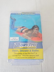 DRYPRO HL15XP Waterproof Large Half Leg Cast Cover Protector Swim Shower 
