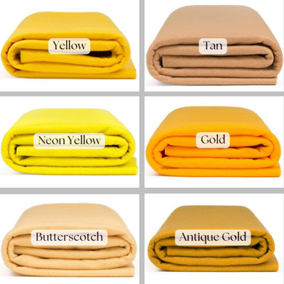 Acrylic Felt Fabric by Yard   72'' Wide 1.6mm Thick Soft Durable Craft Material