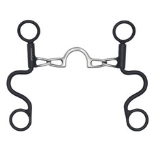Showman Short Shank Low Port Bit w/ Chain Mouth