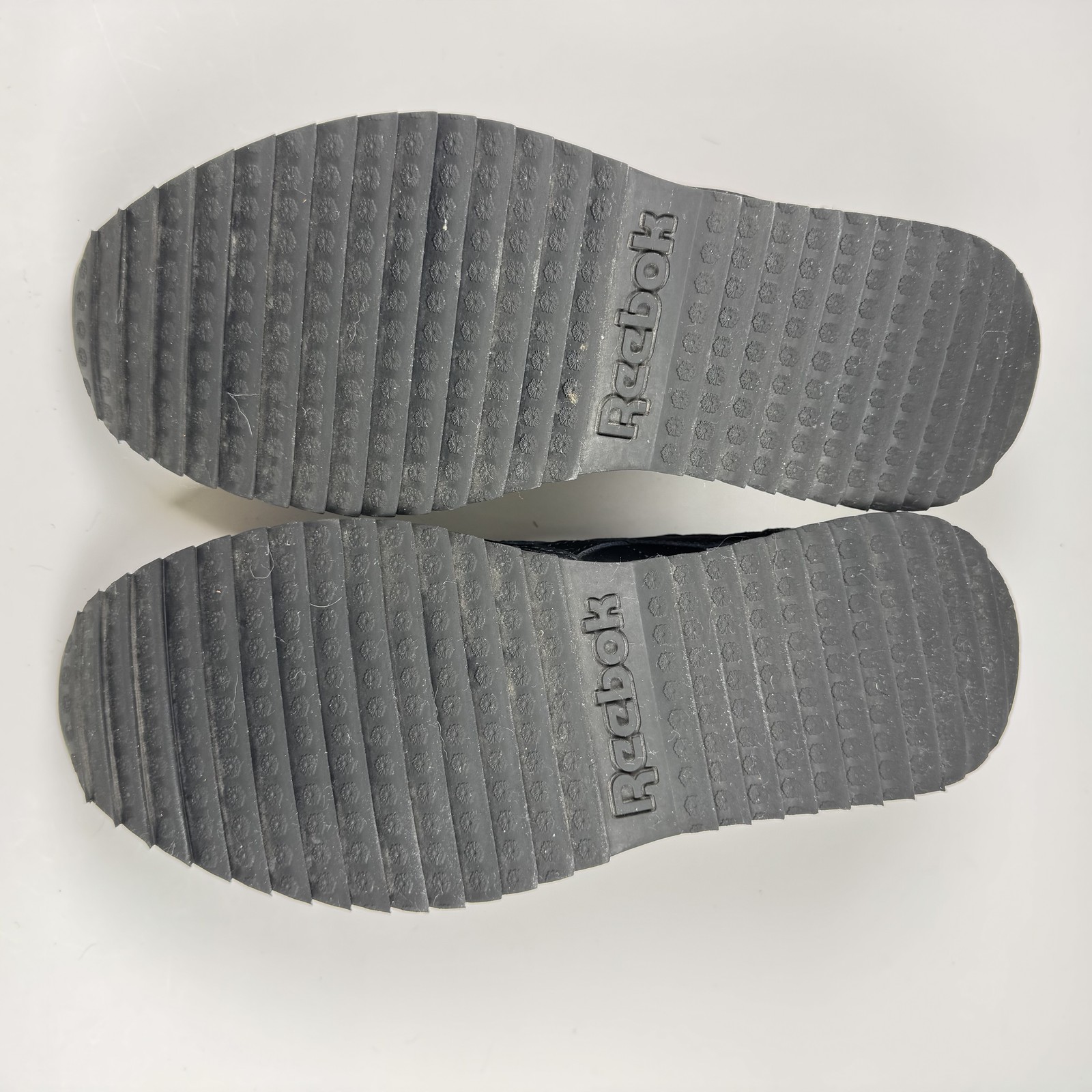 Reebok Classic Leather Shoes Mens Size 9.5 Black White Speckle Walking Sneakers thumbnail 11