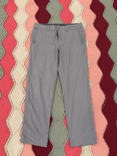 Lululemon Work To Play Pant Mens 38 Gray Pinstripe Commuter Stretch