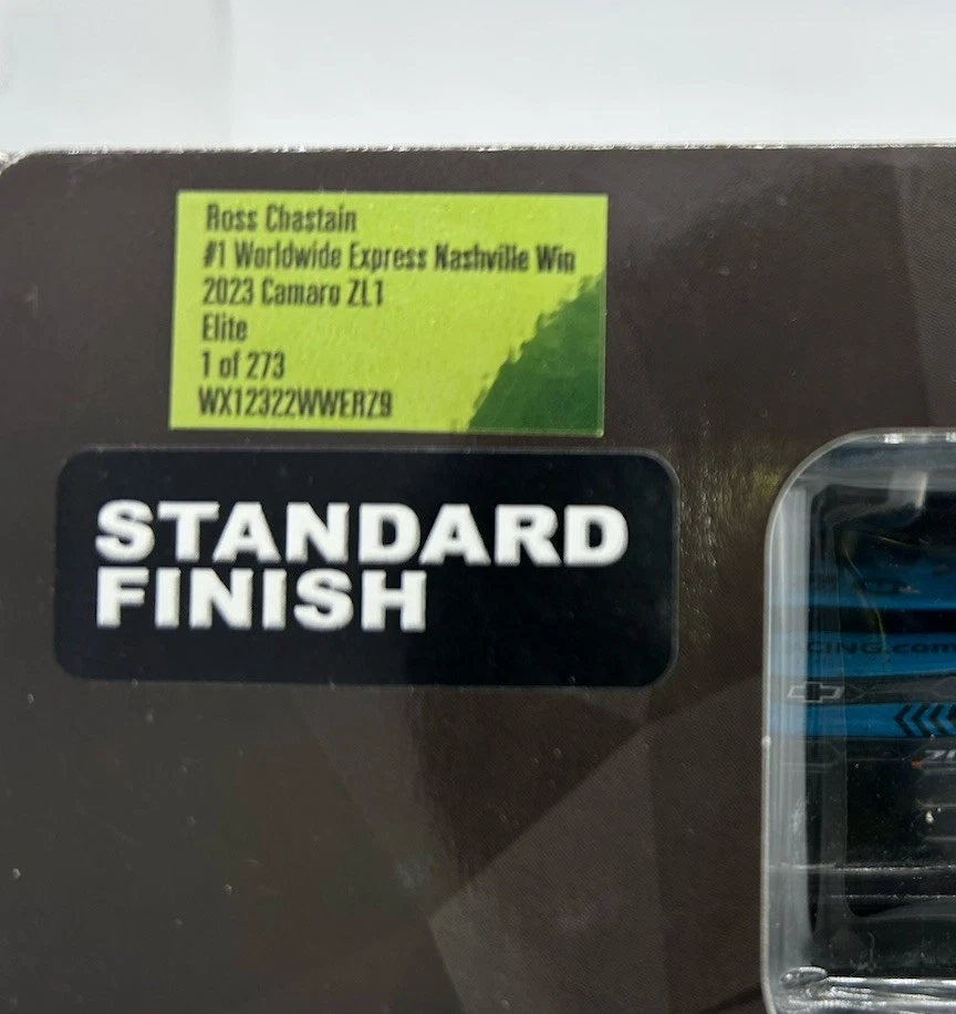 DIN #2 de 273 Ross Chastain 2023 #1 WWEX Nashville Carrera Ganar Elite Trackhouse Foto 3 de 4