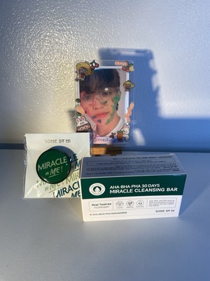 SOME BY MI AHA BHA PHA 30 Days Miracle Cleansing Bar 106g + plus pop sucker