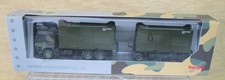 HERPA Military 1:87: IVECO Trakker Container Hängerzug "Bundeswehr" in OVP