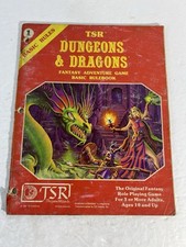 Dungeons & Dragons Fantasy Adventure Game Basic Rulebook 1981 TRS