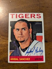 2013 Topps Heritage #ROA-AS Anibal Sanchez Real One Autographs