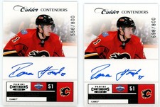 2012-13 Contenders Calder Contenders Roman Horak Auto /800 #205 (2)