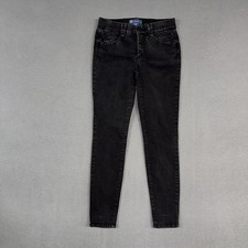 Democracy Jeans Womens 2P Black Straight Leg Stretch Ab Solution Stretch Denim