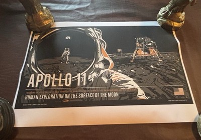 Apollo 11 Poster Human Expedition To The￼Surface