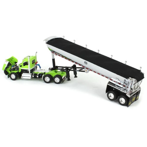 Kenworth W990 Day Cab w MAC Half Round Tandem Dump 1/64th DCP First Gear 60-1660 - Picture 5 of 5
