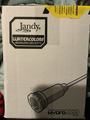 Jandy Watercolors LED Light JLU4C24W100 Nicheless 100ft Cord