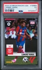 2023-24 PANINI MEGACRACKS LALIGA EA SPORTS #108BIS LAMINE YAMAL ROOKIE RC PSA 5