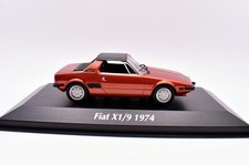 Maxichamps Fiat X1/9 Red Diecast Vehicle Model 1:43 With Case