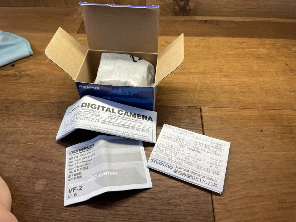 *全新带盒* 奥林巴斯 VF-2 电子取景器 银色 适用于 PEN 系列相机 — 第 3/4 张图片