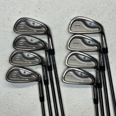 Nicklaus VCG Golf Club Iron Set 3-PW RH Shock Shield Steel Shaft Cryogenic Super