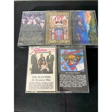 The Beatles Rock n Roll Vol 1 Cassette Lot of 5 60s Dance Party Beach Boys Pop