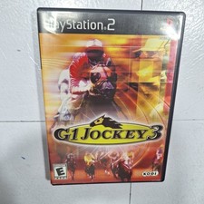 Sony PlayStation 2 PS2 CIB COMPLETE TESTED G1 Jockey 3 2003