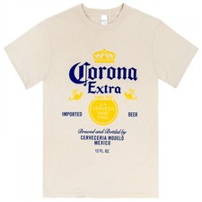 Corona Extra Classic Logo Sand Colorway T-Shirt Beige