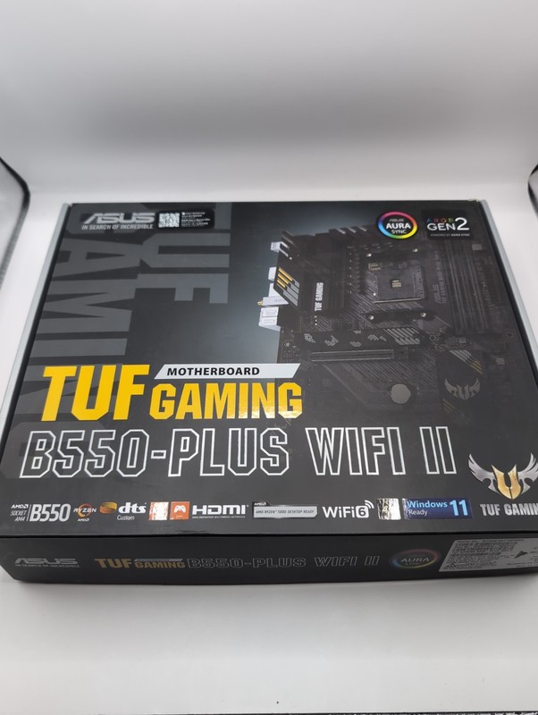 ASUS TUF Gaming B550-PLUS WiFi II Motherboard AMD AM4, DDR4,Ryzen 5000 Ready