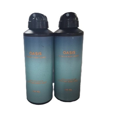 Bath & Body Works Oasis Cooling Body Spray 3.7 oz Lot of 2