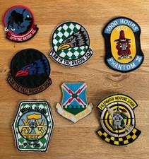 USAF Zweibr&uuml;cken Cold War Patches Lot &ndash; 26th TRW RF-4C Phantom II &ndash; 7 Piece