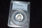 🌟 1954-S George Washington Silver Quarter US BU Coin PCGS MS65