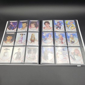 Sega Dreamcast Trading Cards Base & Foil  Complete Set Limited Run Games Folder