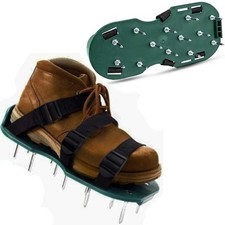 30 x 13cm Spikes Pair Lawn Garden Grass Aerators Aerating Sandals Shoes