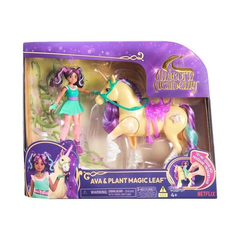 Poupée Ava et Licorne Spin Master 6072482 lumineuse pour jeu interactif sans écran