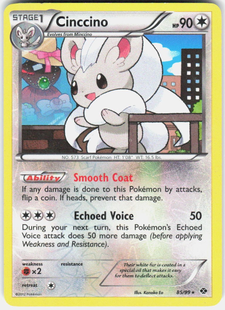 Cinccino Holo Rare Next Destinies 85/99 LP