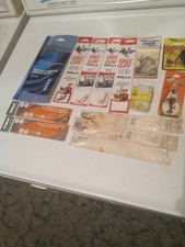 Fishing Hooks/ Lures Lot Over 100 Hooks  Various Sizes Two Lures In Box 