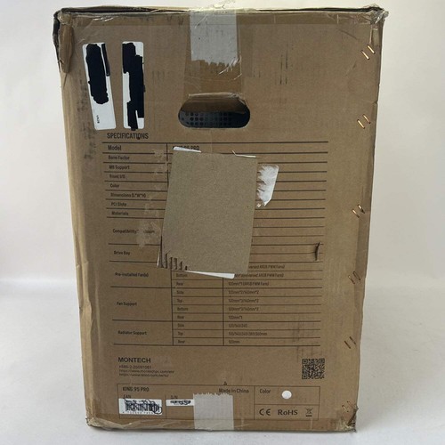 New OPEN BOX Montech King 95 Pro ATX Mid-Tower Case - Picture 13 of 14