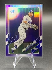 2021 Topps Chrome NPB Nippon Professional Baseball - Yohei Ohshima #89 Purple...