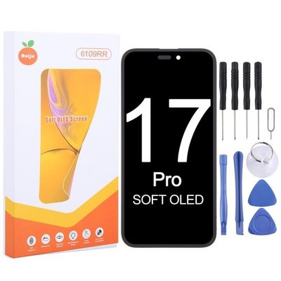 Soft OLED Display Touch Screen Replacement For Apple iPhone 17 Pro 6.3''
