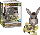 Funko Pop! Movies #1598  Shrek  30th Anniversary Donkey (Glitter) w/ Protector