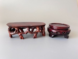 Chinese Carved Wood Stand - 14