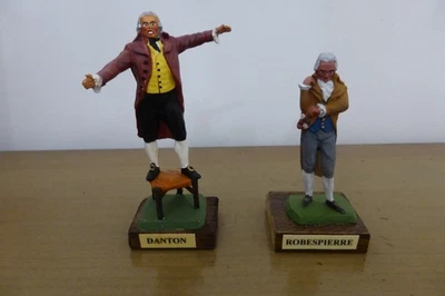 MOKAREX PEINT REVOLUTION DANTON ET ROBESPIERRE - Photo 1/2