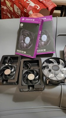 Bundle Of CoolerMaster FAN I70C For LGA 115x/ 1200 CPU and 2 Fan Sickleflow 80