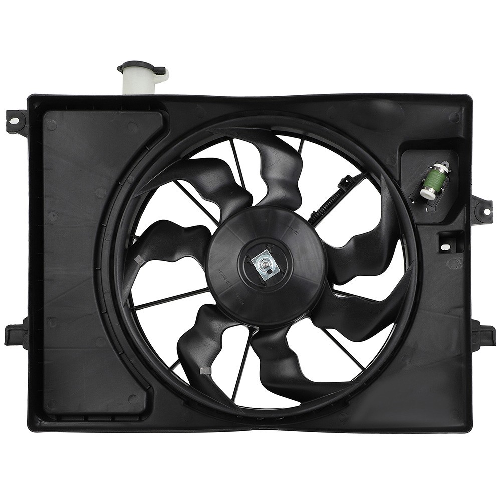Cooling Fan and Radiator Condenser Assembly For 2014 2015-2016 Hyundai Elantra