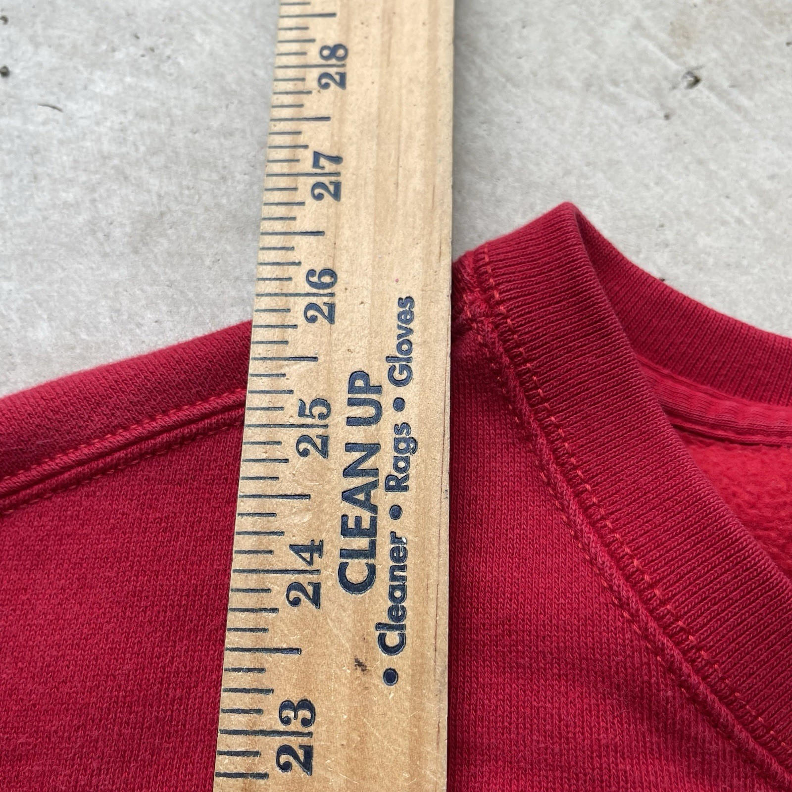 Polo Ralph Lauren girocollo vintage anni 90 rossa uomo taglia XL pony