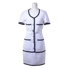 Chanel coco button short sleeve dress Used CYHE-0