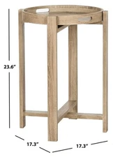 Safavieh HAMISH SIDE TABLE, Reduced Price 2172772518 FOX4248A