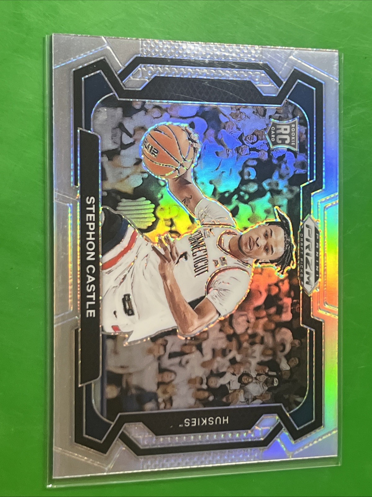 Stephon Castle ~ 2024 Panini Prizm Draft Picks #17 ~ Rookie Variation