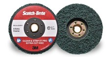 "Scotch-Brite Quick Change Disc XT Pro Extra Cut - Green, Coarse, Rust Removal