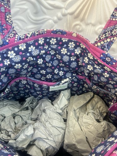 Vera Bradley Tasche/Tasche rosa/blau Paisley mit Geldbörse - Bild 11 von 21