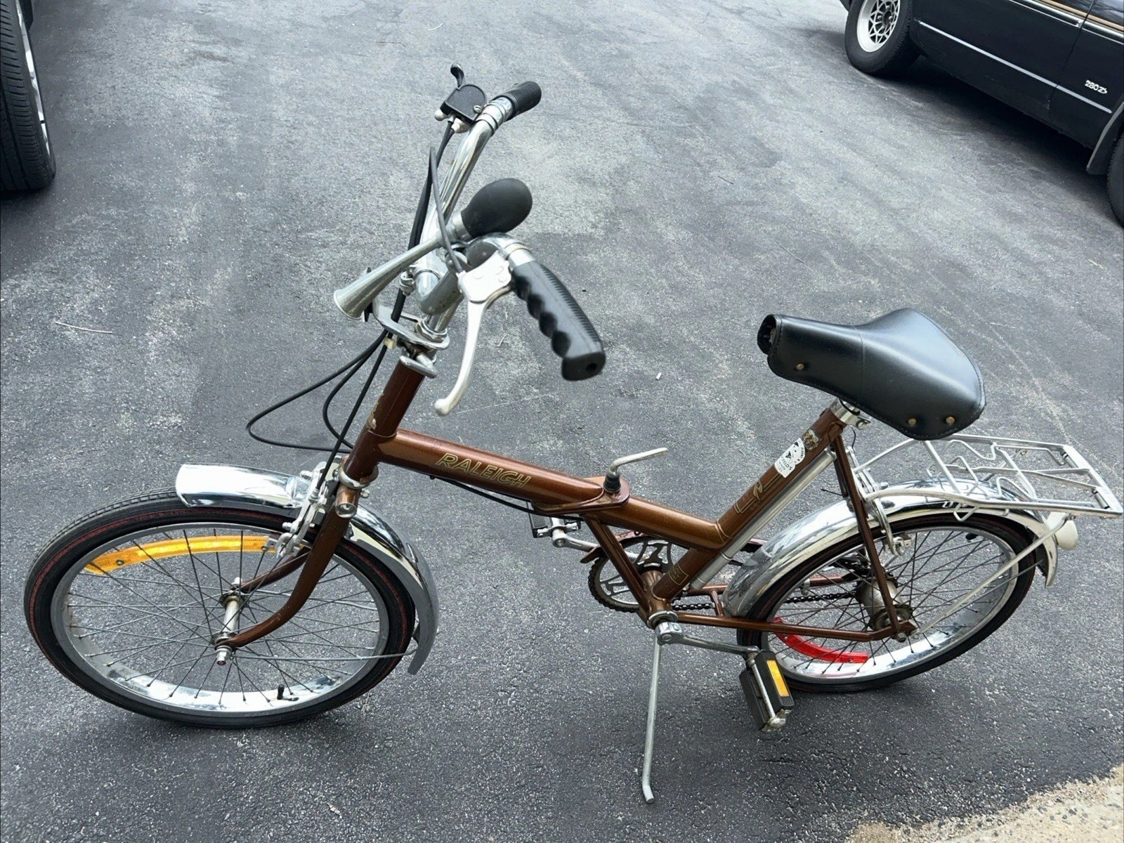 Vintage Raleigh Foldable 3 Speed English Bike/Bicycle