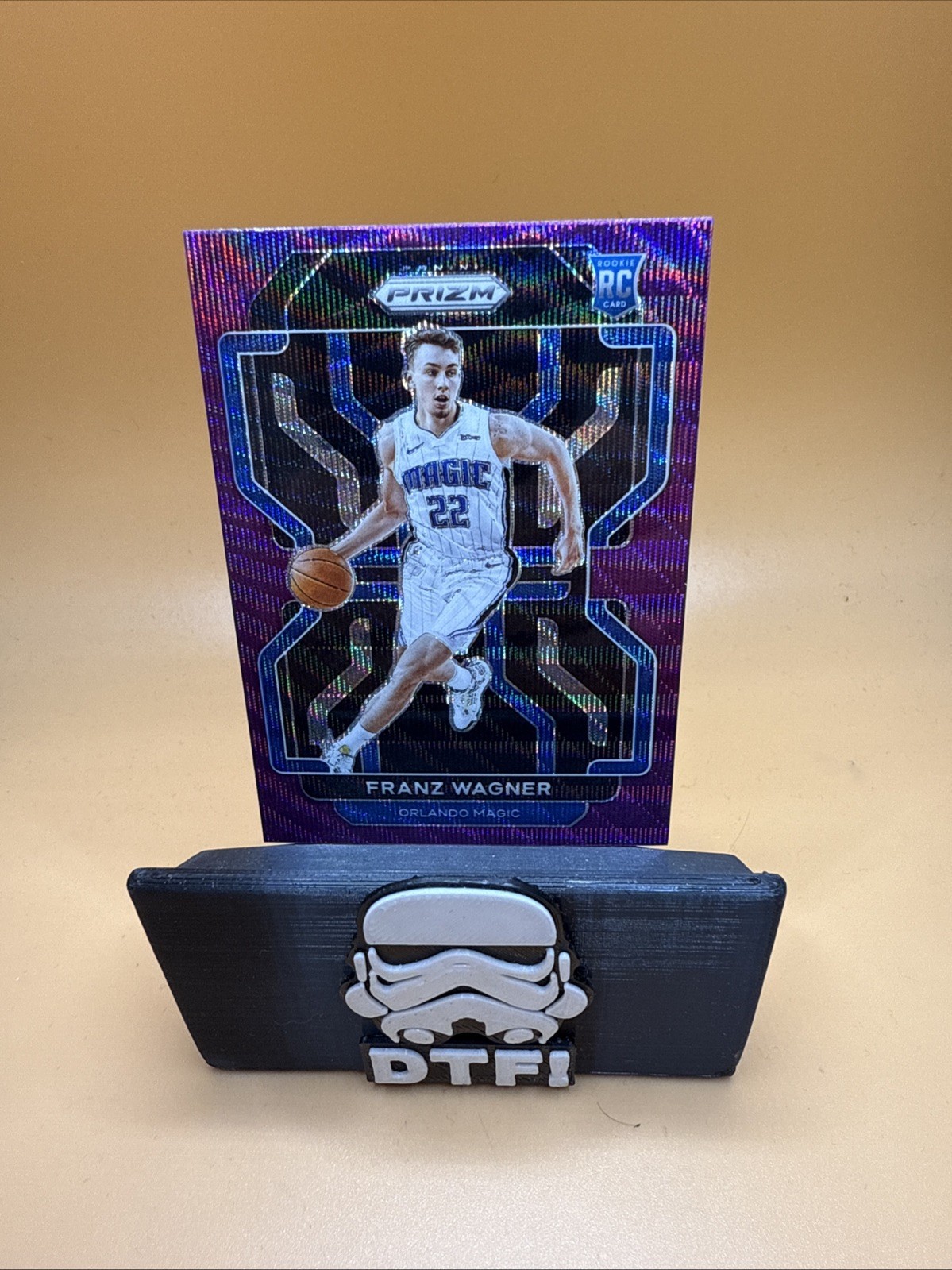 2021-22 Panini Prizm - Franz Wagner #310 Purple Wave Prizm (RC)