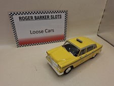 Scalextric Checker New York Taxi Yellow Loose 1:32 Slot Car Racing