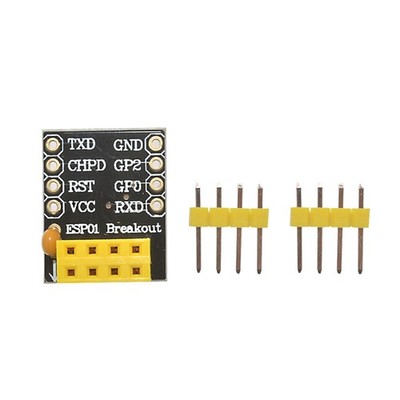 5PCS Breadboard Adapter for ESP8266 ESP-01/01S Wifi Transceiver Breakout Module